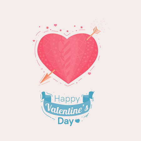 a gift for balloons heart art vectorのイラスト素材
