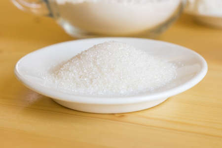 Sugar in a bowl for desserts