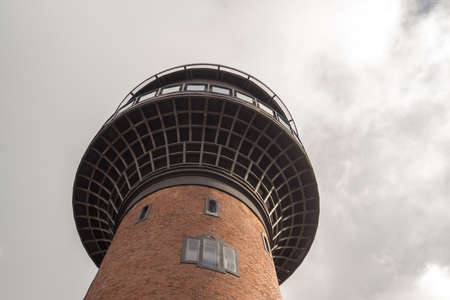 ZELENOGRADSK,  KALININGRAD REGION,  RUSSIA - OCTOBER, 18, 2017: Murarium Museum brick tower.のeditorial素材