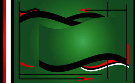 colored background with flagのイラスト素材