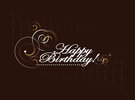 happy birthday  vector illustration のイラスト素材