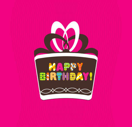 happy birthday  vector illustration のイラスト素材