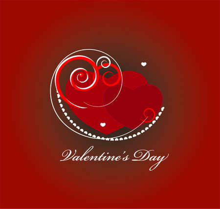 valentine s day cardのイラスト素材