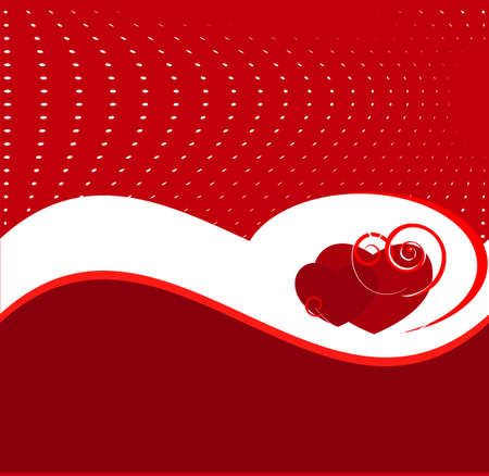 valentine s day cardのイラスト素材