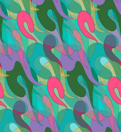 Abstract seamless patternのイラスト素材