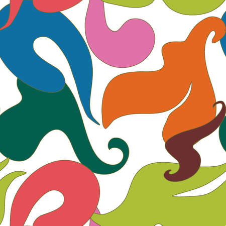 Abstract seamless patternのイラスト素材