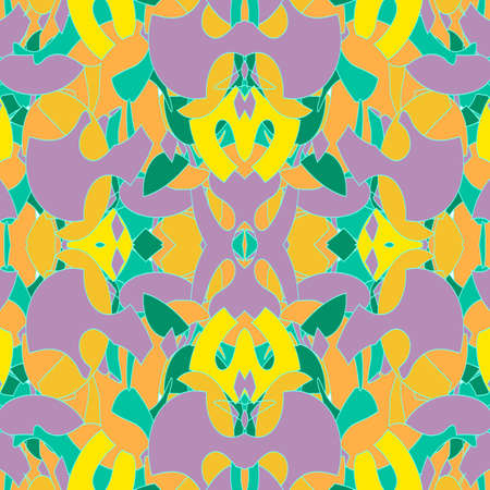 Abstract seamless patternのイラスト素材