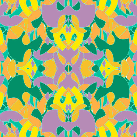 Abstract seamless patternのイラスト素材