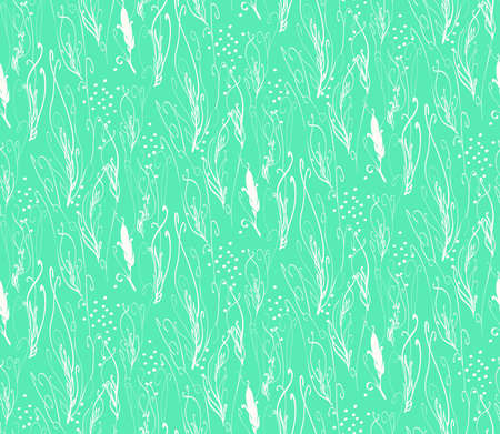 Floral seamless patternのイラスト素材