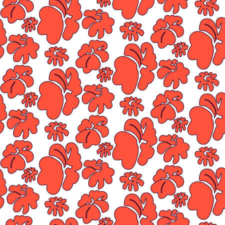 Floral seamless patternのイラスト素材