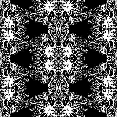 Abstract seamless pattern ornate, artistic background.のイラスト素材