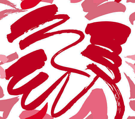 Abstract seamless background pattern with hand painted elements.のイラスト素材