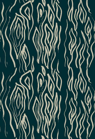 Abstract background texture seamless pattern. Vector illustration. Wood texture hand drawn.のイラスト素材