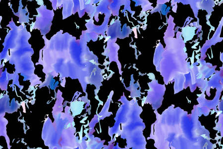 Abstract watercolor background texture. Colorful seamless pattern hand drawn.のイラスト素材