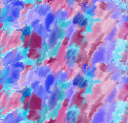 Abstract watercolor background texture. Colorful seamless pattern hand drawn.のイラスト素材