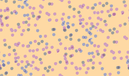 Abstract background seamless pattern with dots illustration. Free hand drawings. Craft paper, fabric swatch.のイラスト素材