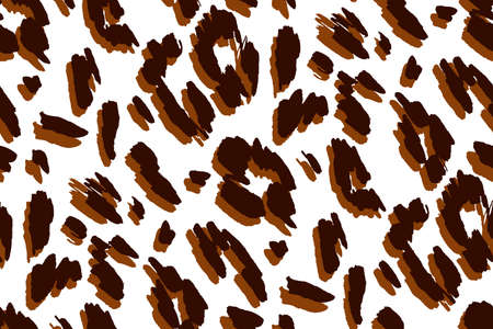 Animal texture seamless background pattern. Fashion print, textile design. Cute pattern. Vector.のイラスト素材