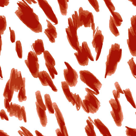 Animal texture seamless background pattern. Fashion print, textile design. Cute pattern. Vector.のイラスト素材