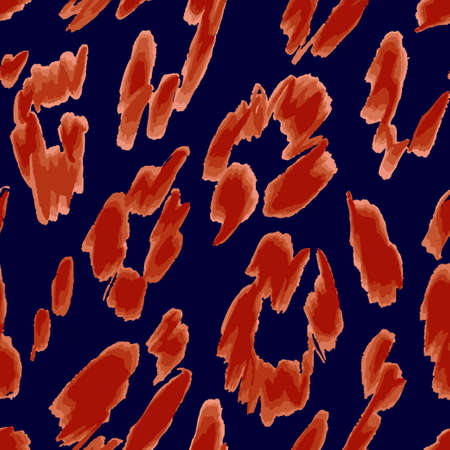 Animal texture seamless background pattern. Fashion print, textile design. Cute pattern. Vector.のイラスト素材