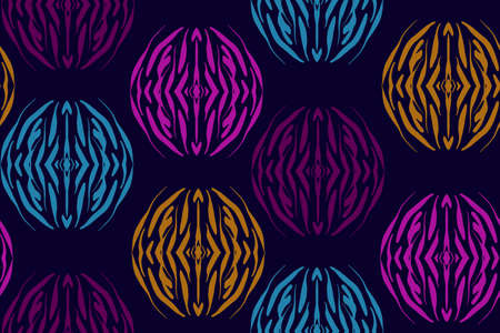 Abstract seamless background pattern. Vector illustration hand drawn. Fabric print, textile design, wrapping paper.のイラスト素材