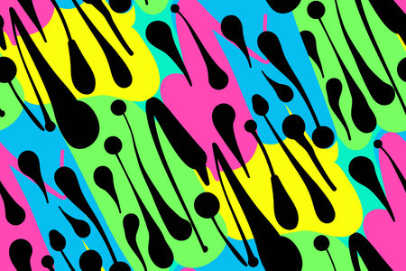 Abstract background. Hand drawn illustration. Modern design pattern.