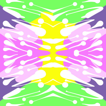 Abstract background. Hand drawn illustration. Modern design pattern.のイラスト素材