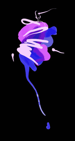 Fashion models sketch hand drawn, stylized silhouette isolated. Fashion vector illustrationのイラスト素材