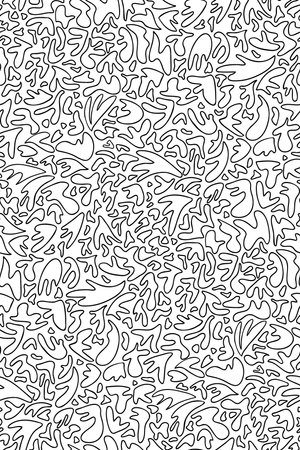 Abstract seamless background pattern. Hand drawn vector illustration. Modern design pattern.のイラスト素材