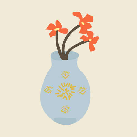 Isolated image on a pale blue backgroundのイラスト素材