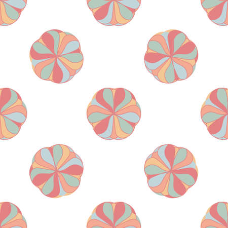 Abstract pattern on colorful backdrop for any type of designのイラスト素材