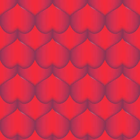 Abstract illustration with a drawing of a figure in the form of a heart.のイラスト素材