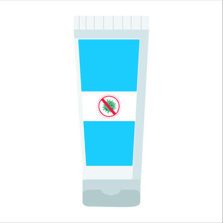 Disinfecting soaps in packaging for use in web design or clipartのイラスト素材