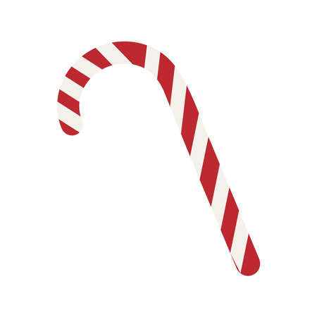 Christmas candy on a white background for use in web design or clipartのイラスト素材