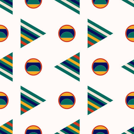Abstract geometric pattern for use in packaging and textilesのイラスト素材