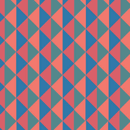 A pattern of multicolored triangles in an abstract style