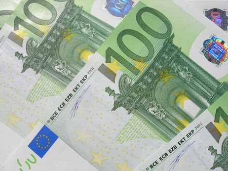 Paper money Euroの写真素材