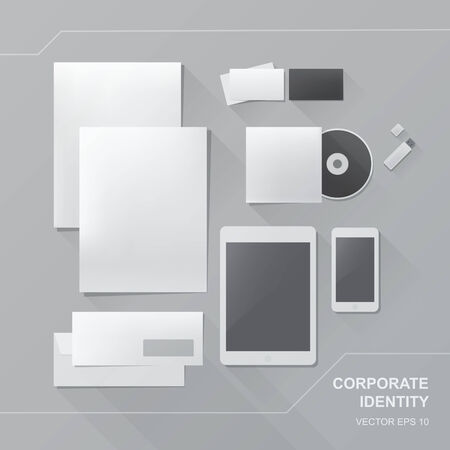 Corporate identityのイラスト素材