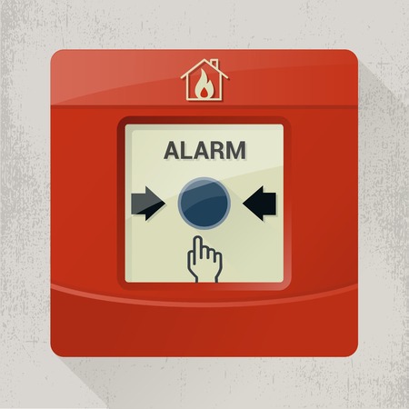 Fire alarmのイラスト素材