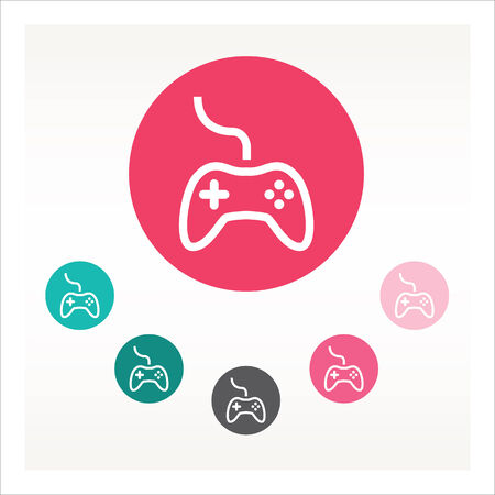 Video game iconsのイラスト素材