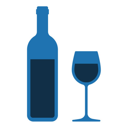 Alcohol, drink and alcohol addiction icon, isolatedのイラスト素材