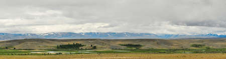 Altai mountains panorama landscape.