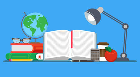 Vector illustration in modern flat design. Education concept webのイラスト素材