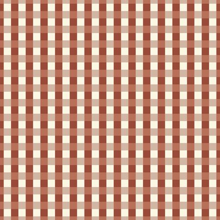 seamless pattern, cage in brown tonesのイラスト素材