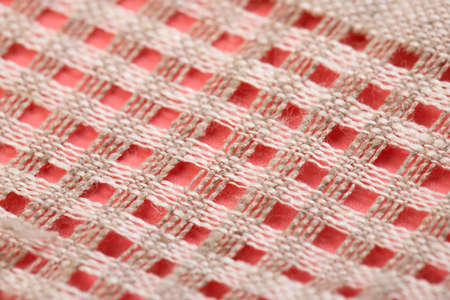 hand embroidery on linen and cotton fabric, homespun cloth, Richelieu and mesh, background