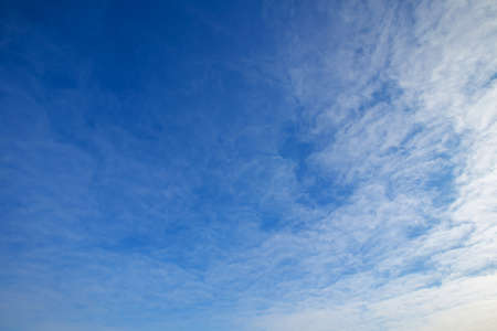 natural landscape, white clouds on a blue sky, background, place for text