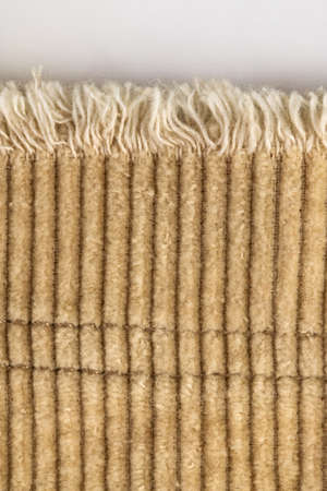 brown corduroy cotton fabric with large ribbing