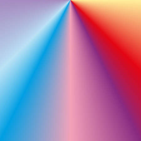 abstract geometric background with colored halftones and gradientsのイラスト素材