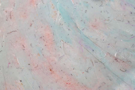 abstract grunge background , gouache of different colors applied to the surfaceの写真素材