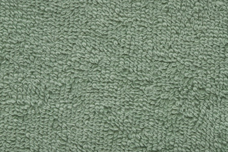 multi-colored Terry cotton bath towels, isolate on a white backgroundの写真素材