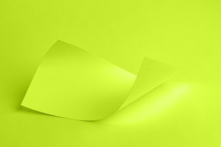 a sheet of paper, a template for the design of text, a mockupの写真素材